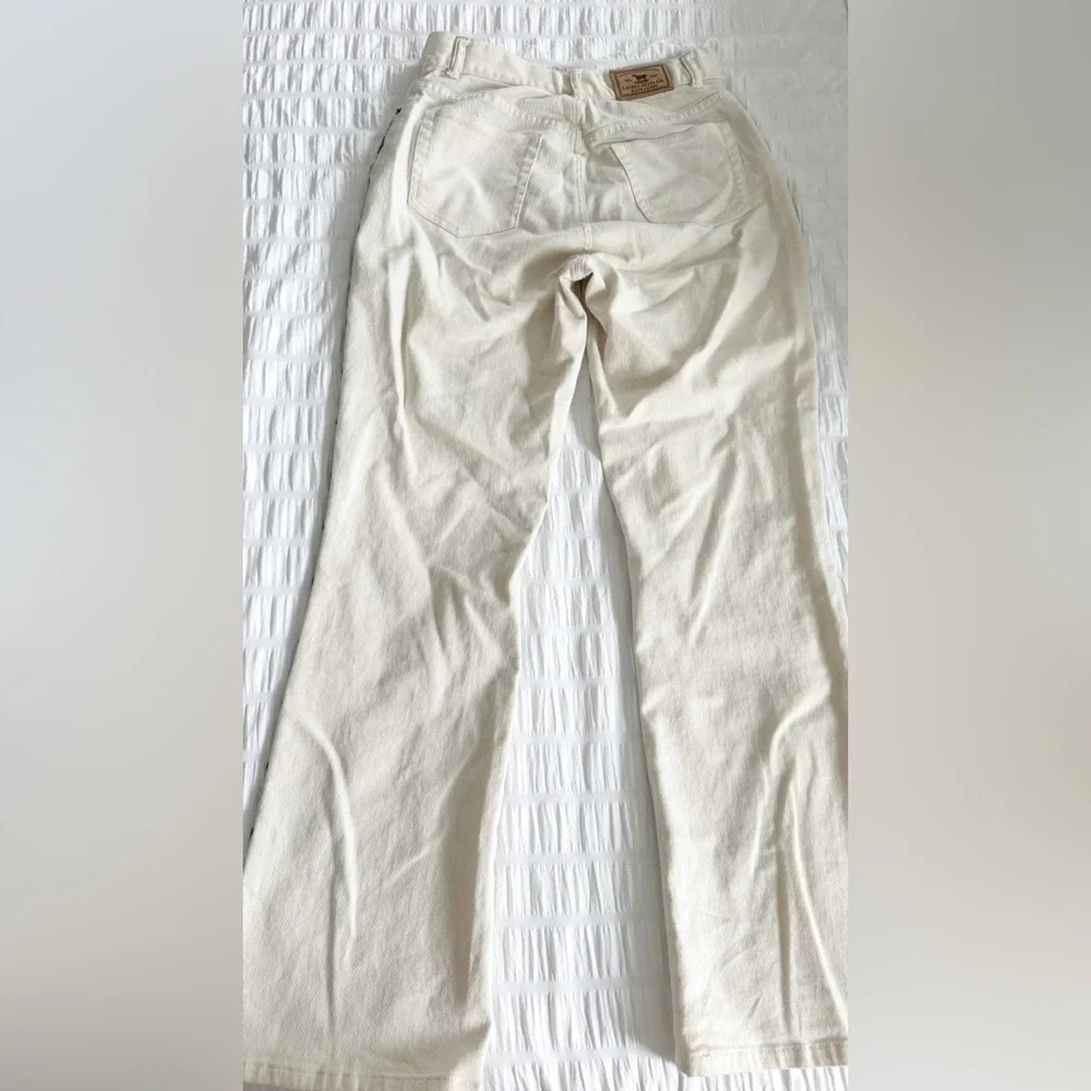 Lauren Ralph Lauren Jeans Co Beaded Bootcut Vintage Size 6 High Waist Size 6 90s - Picture 8 of 10